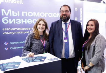Стенд Unibell посетил министр цифрового развития, связи и массовых коммуникаций Российской Федерации Максут Шадаев